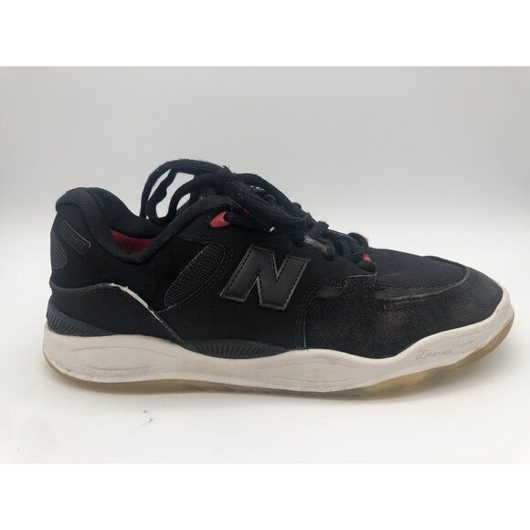 New Balance Numeric Tiago Lemos 1010 Skateboarding Shoes Black Red Mens Size 9.5 - Picture 1 of 11